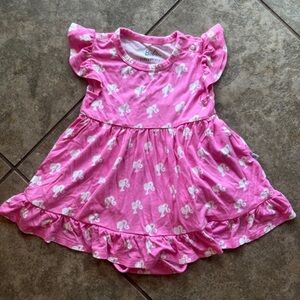 Posh Peanut Pink Barbie Baby Dress